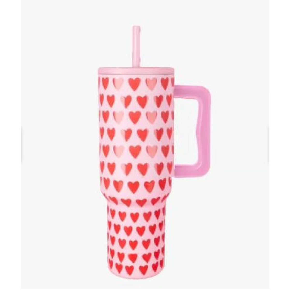 GENERICO - Vaso térmico mug 1200 lt acero inoxidable corazones