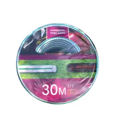 GENERICO - Manguera Riego PVC Bicolor 3/4 Pulgada X 30 Mts MicrofleXXI