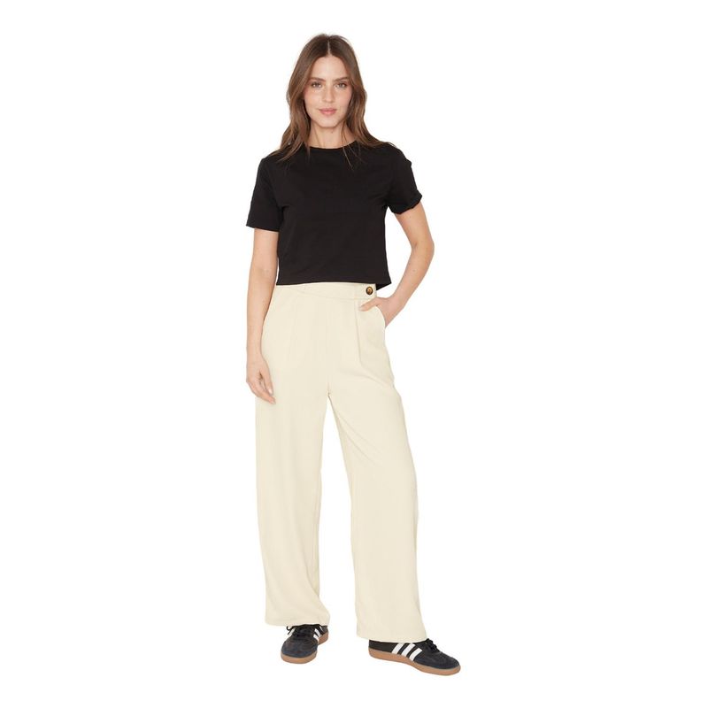 JACINTA TIENDA - Pantalón Elsa beige Jacinta Tienda