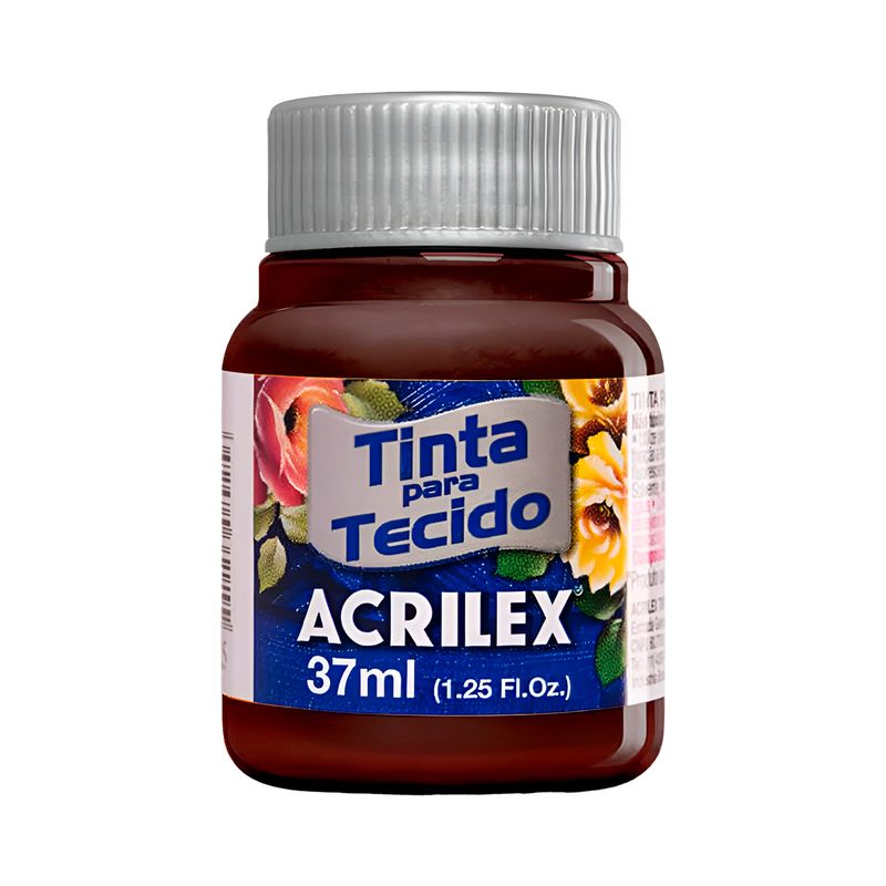 GENERICO - Pintura para Tela Mate 37 ml Acrilex - 514 Tierra Tostada