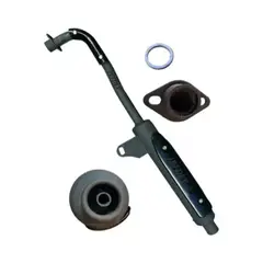 GENERICO - Tubo De Escape Para Bicimoto 49cc