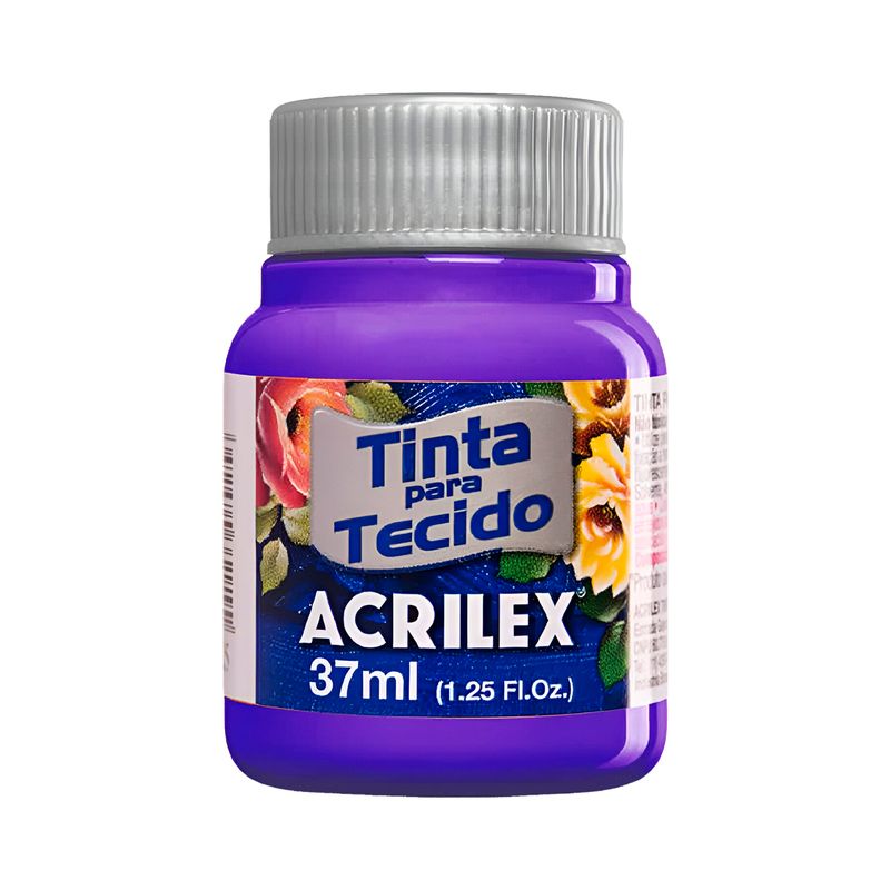 GENERICO - Pintura para Tela Mate 37 ml Acrilex - 540 Violeta Cobalto
