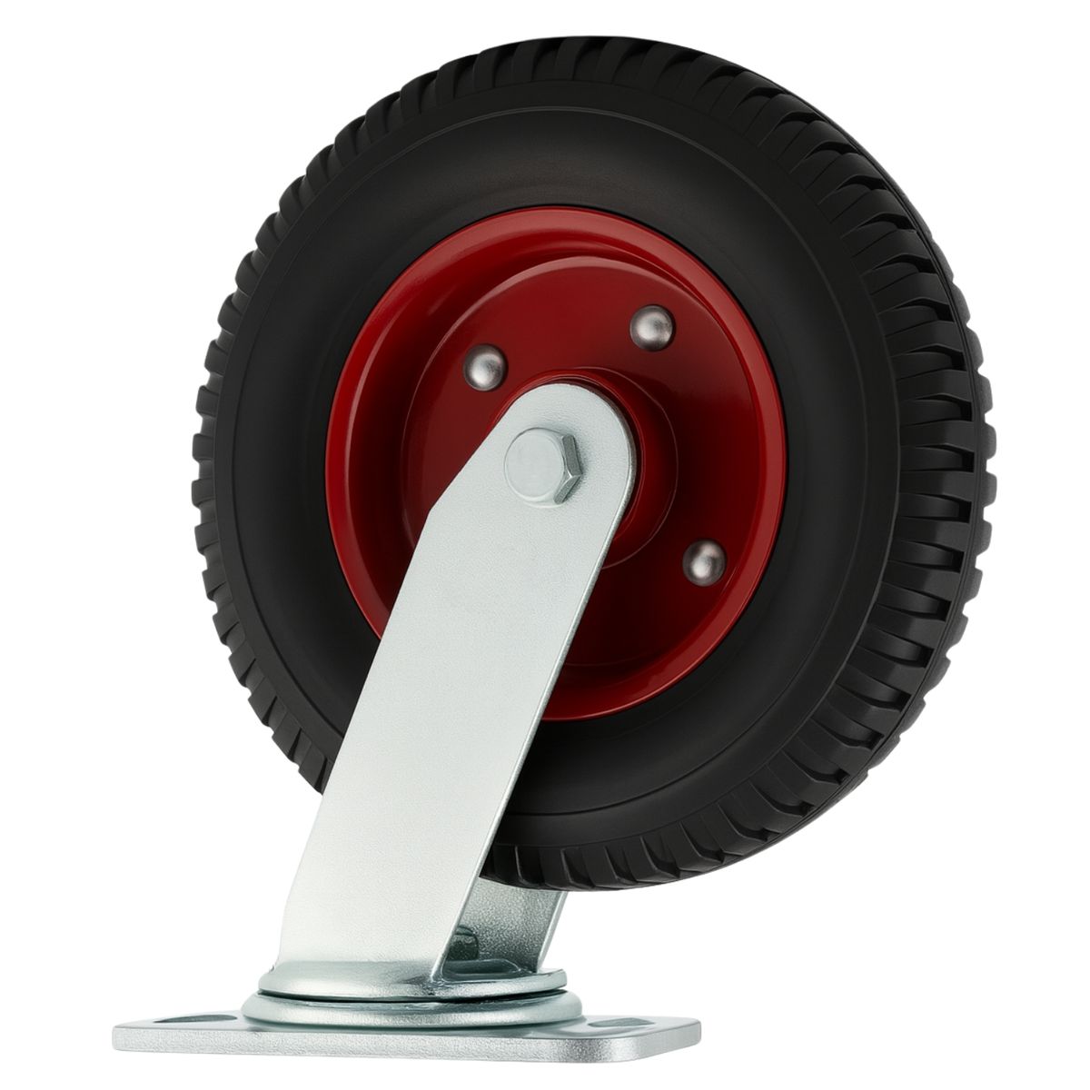 DICAS - Ruedas Industriales Macizas 8 pulgadas Giratorias Y Fijas Dicas