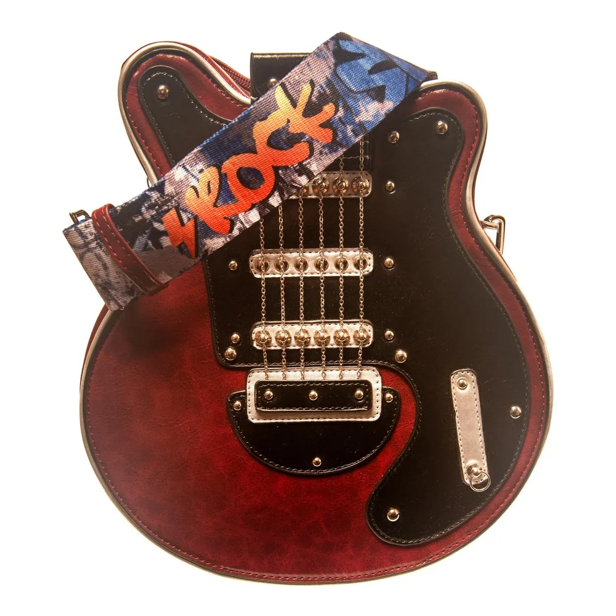 DECO MUSIC - Mochila Cartera forma de Guitarra