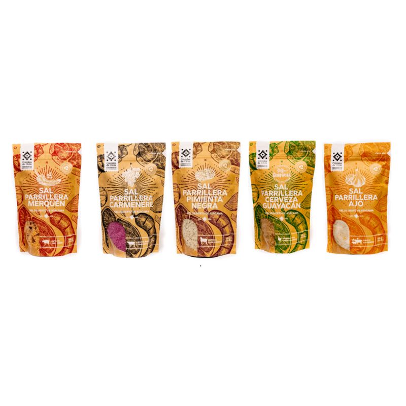 CRISTALES DE CHILE - PACK DE SALES PARRILLERAS