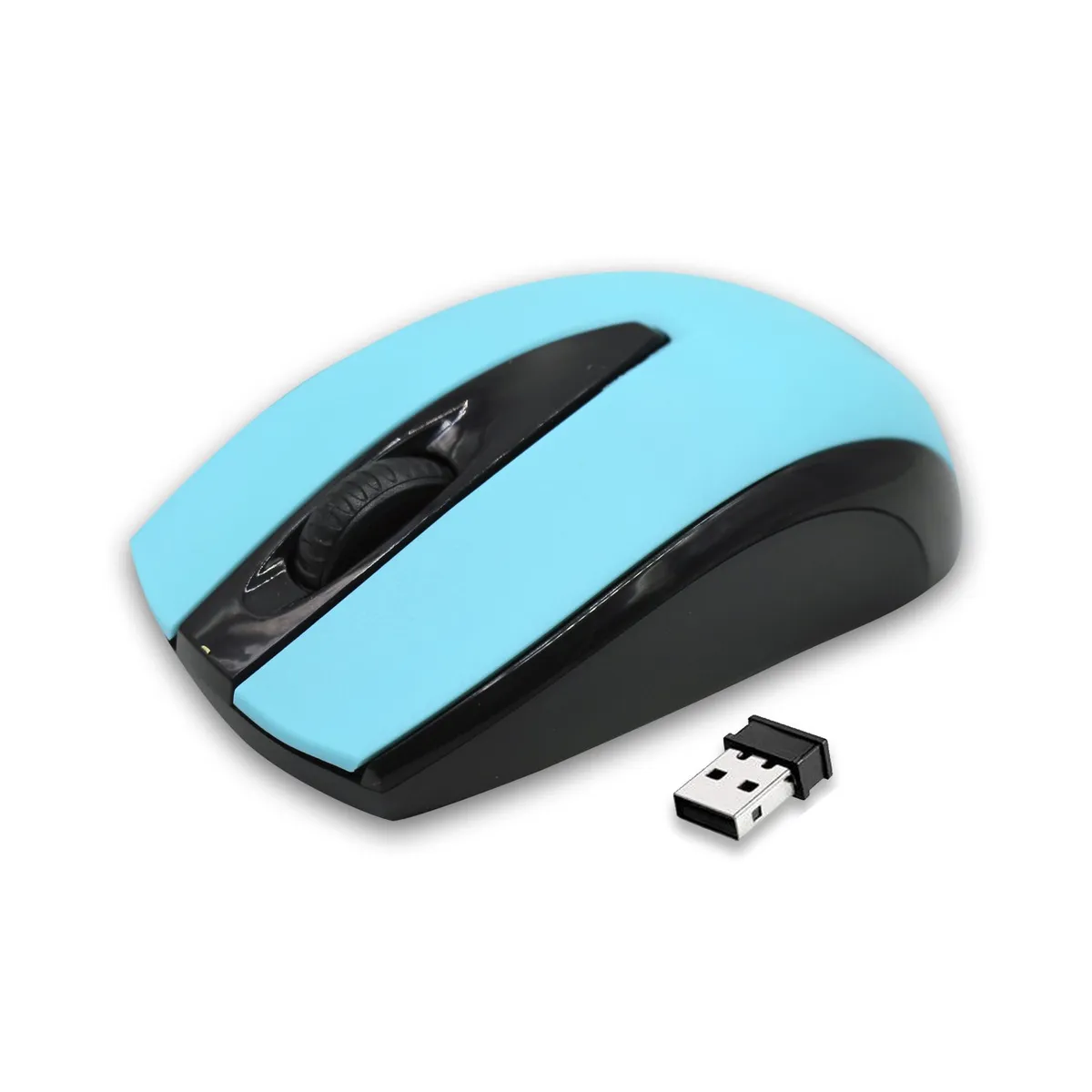 DBLUE - Mouse Inalámbrico Óptico 1200 Dpi Color Azul - SC