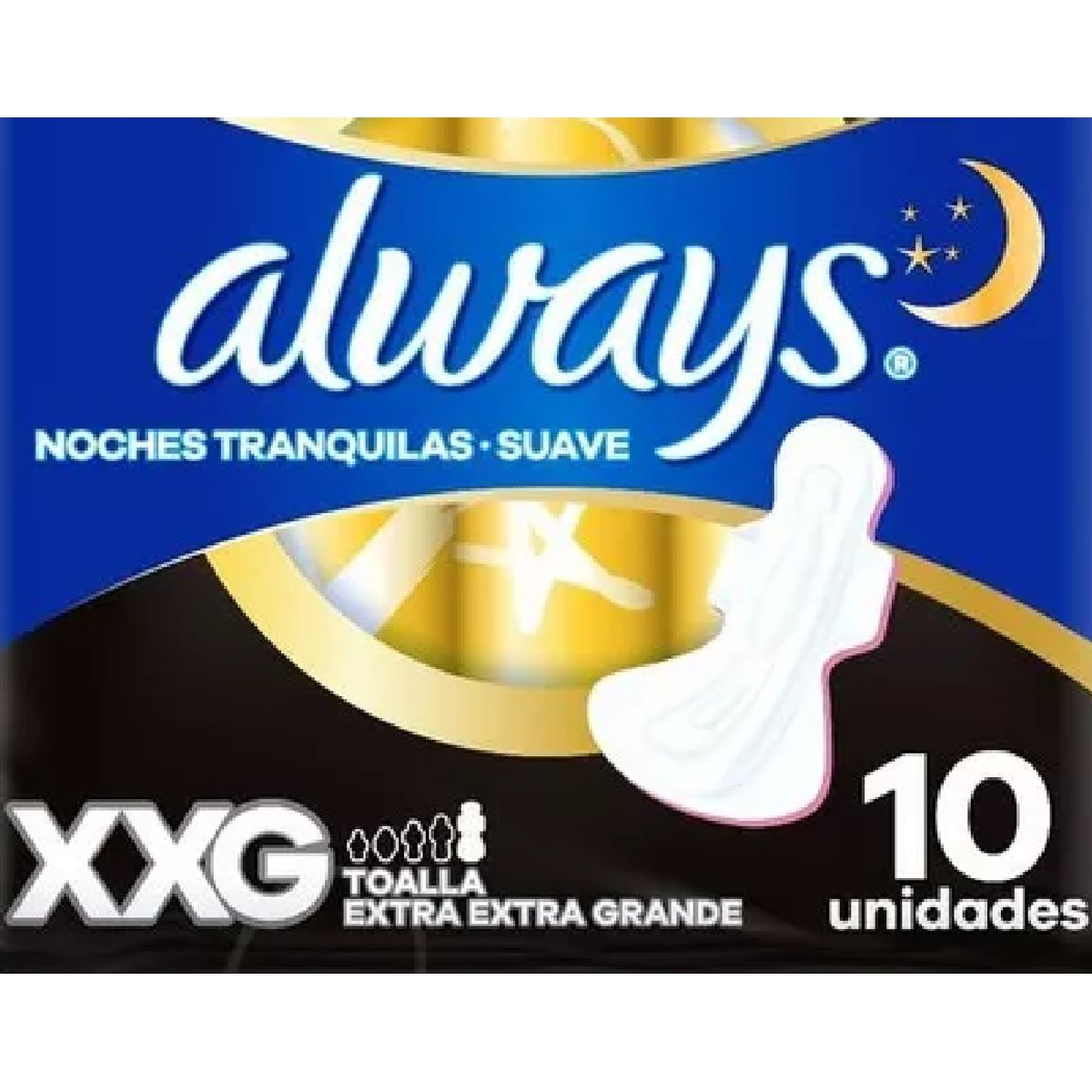 ALWAYS - Always Toalla Higiénica Noches Tranquilas Nocturna 10nd