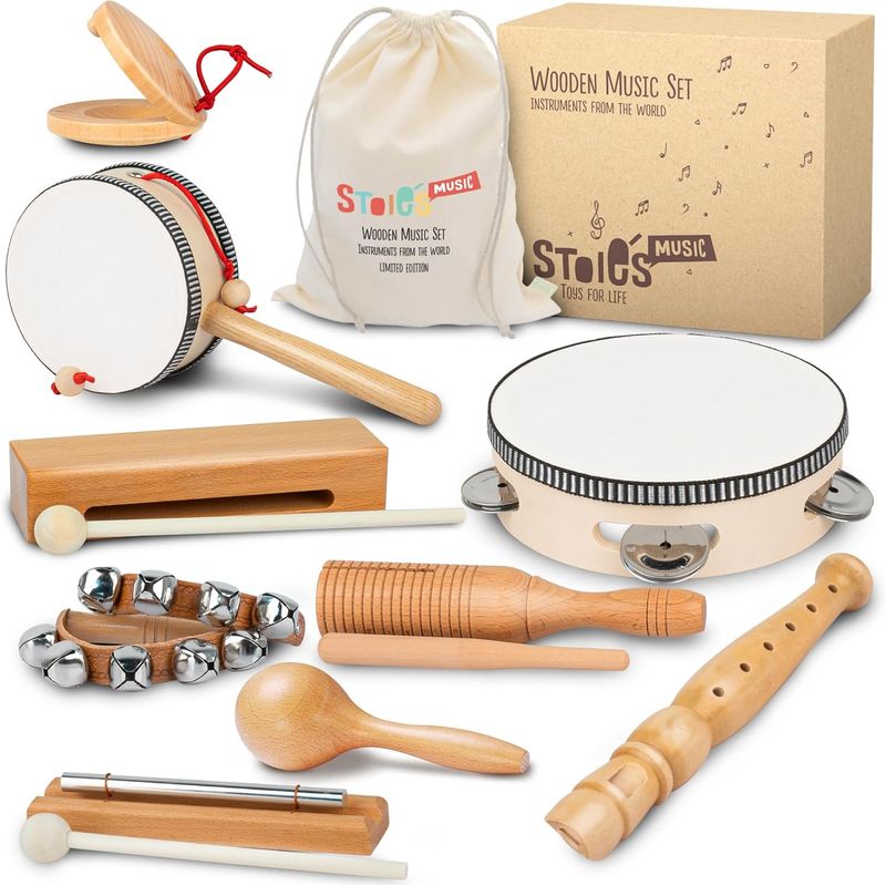 EPIC - Set de instrumentos Niños madera