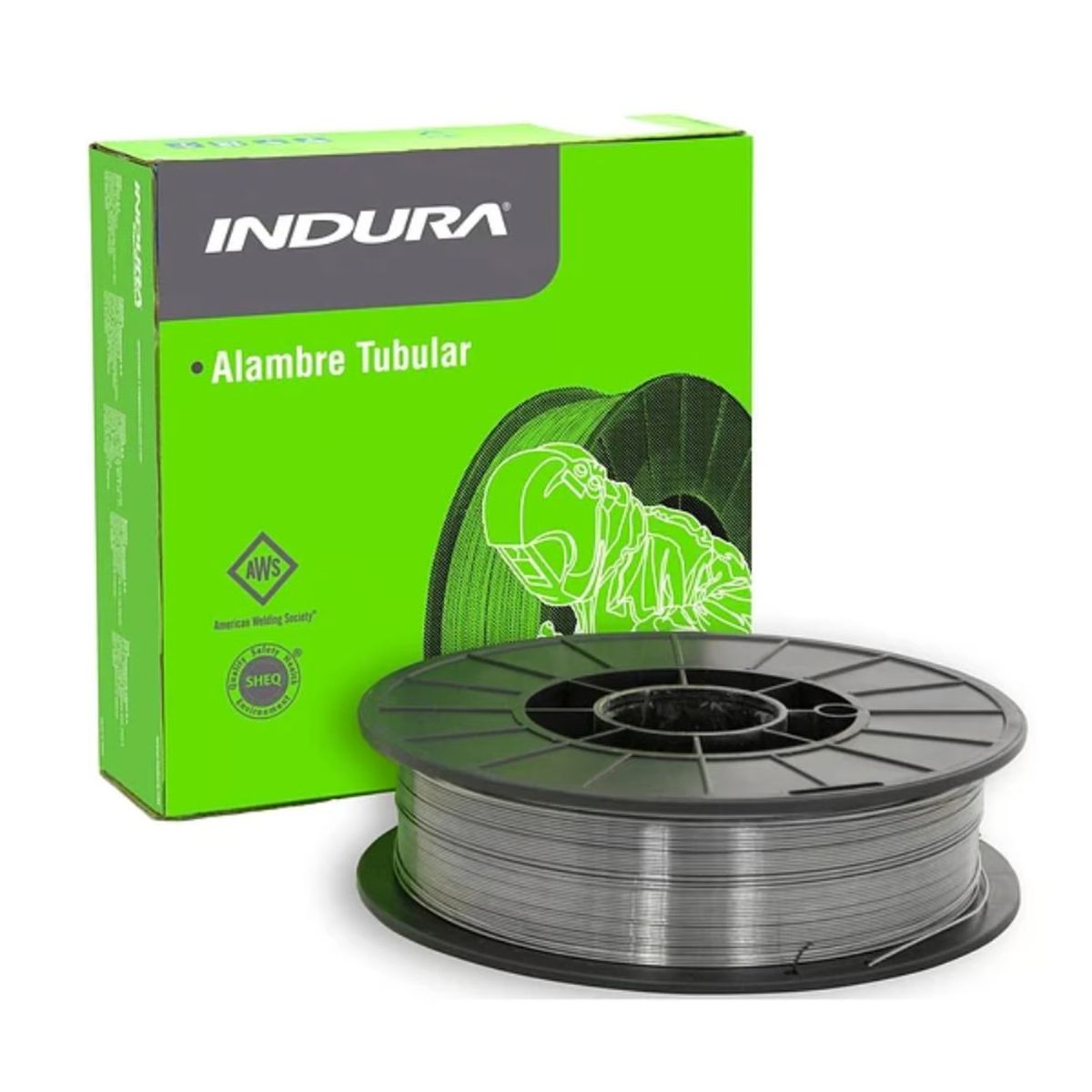 INDURA - Alambre Tubular Flux E71t-gs 5kg 08mm