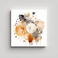GENERICO - Pinturas Decorativas De Diseño Fantástico Con 50x50 Cm