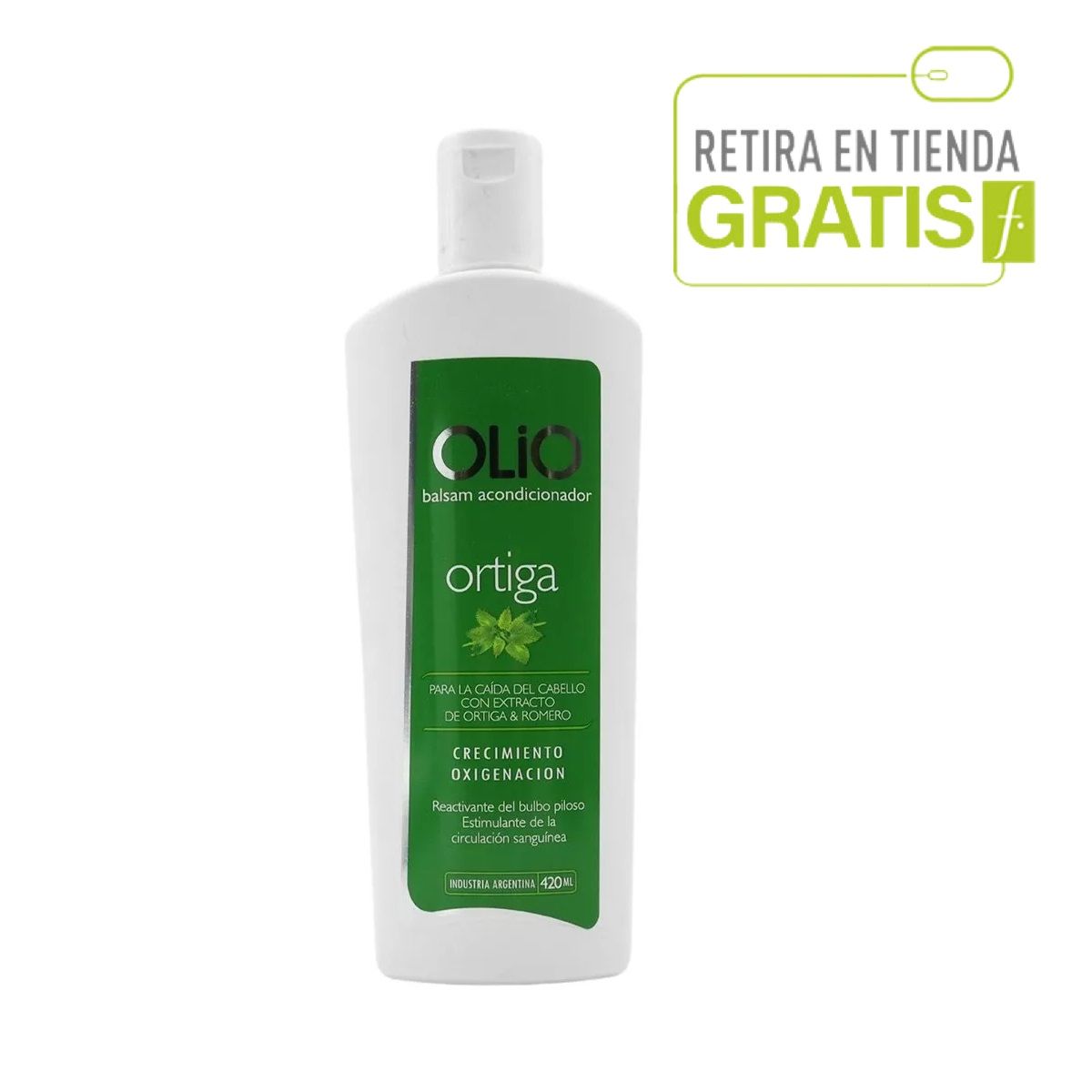 OLIO - OLIO Acondicionador Ortiga Anti Caída