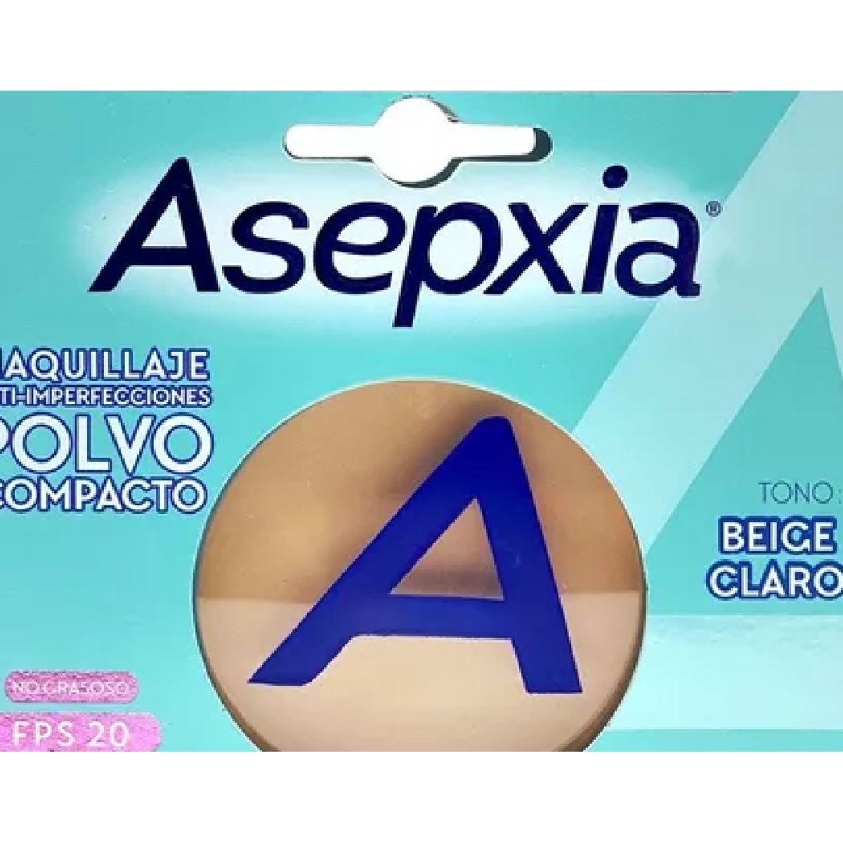 ASEPXIA - Asepxia Maquillaje Anti-imperfecciones Natural Mate 10 G Tono Beige Claro - 10ml 10g Base De Maquillaje En Polvo Asepxia Anti-imperfecciones Polvo Compacto