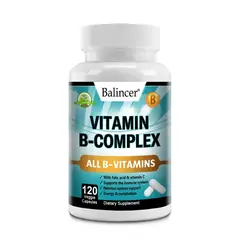 GENERICO - Balincer Vitamin B Complex Complejo De Vitaminas B 120 Caps