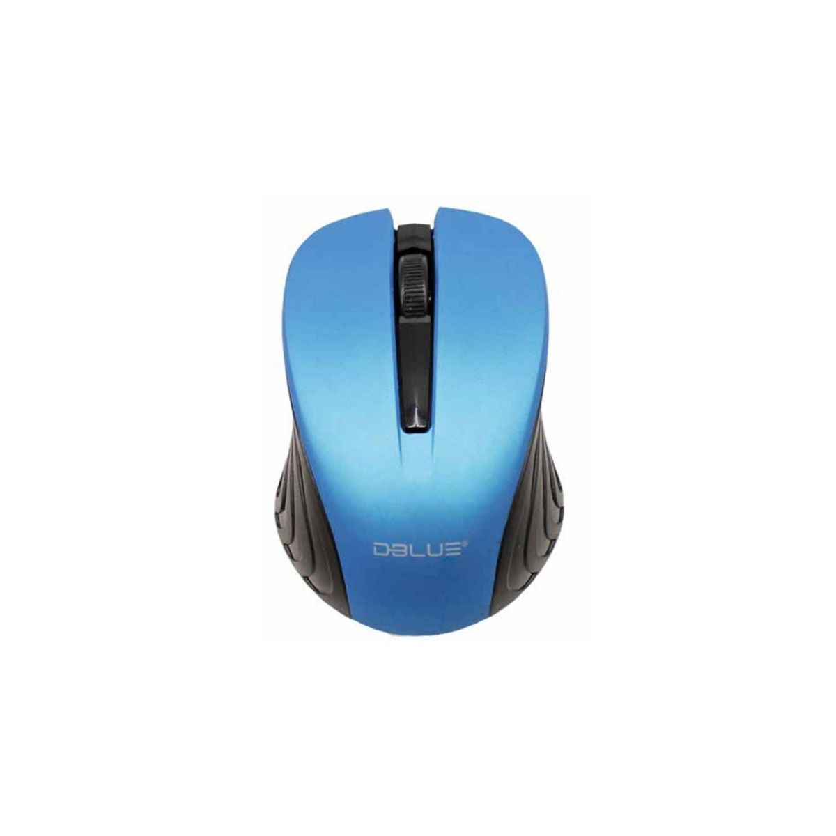 DBLUE - Mouse Inalámbrico Óptico Con Receptor Micro Usb Azul - SC