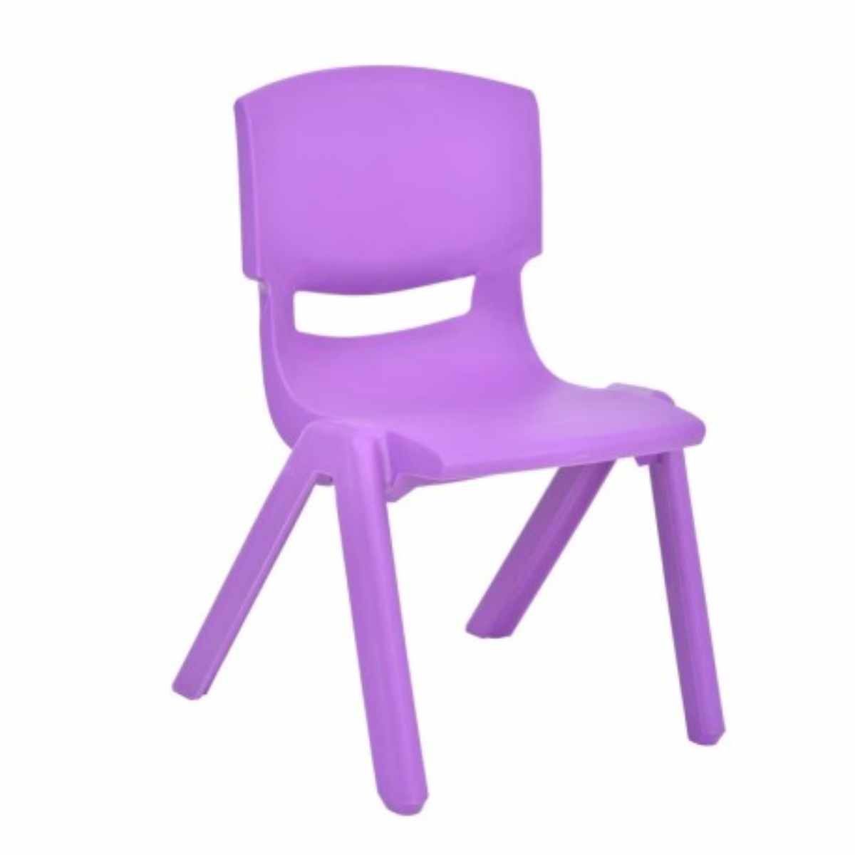OEM - Silla Plastica Infantil Niños Y Niñas Morado