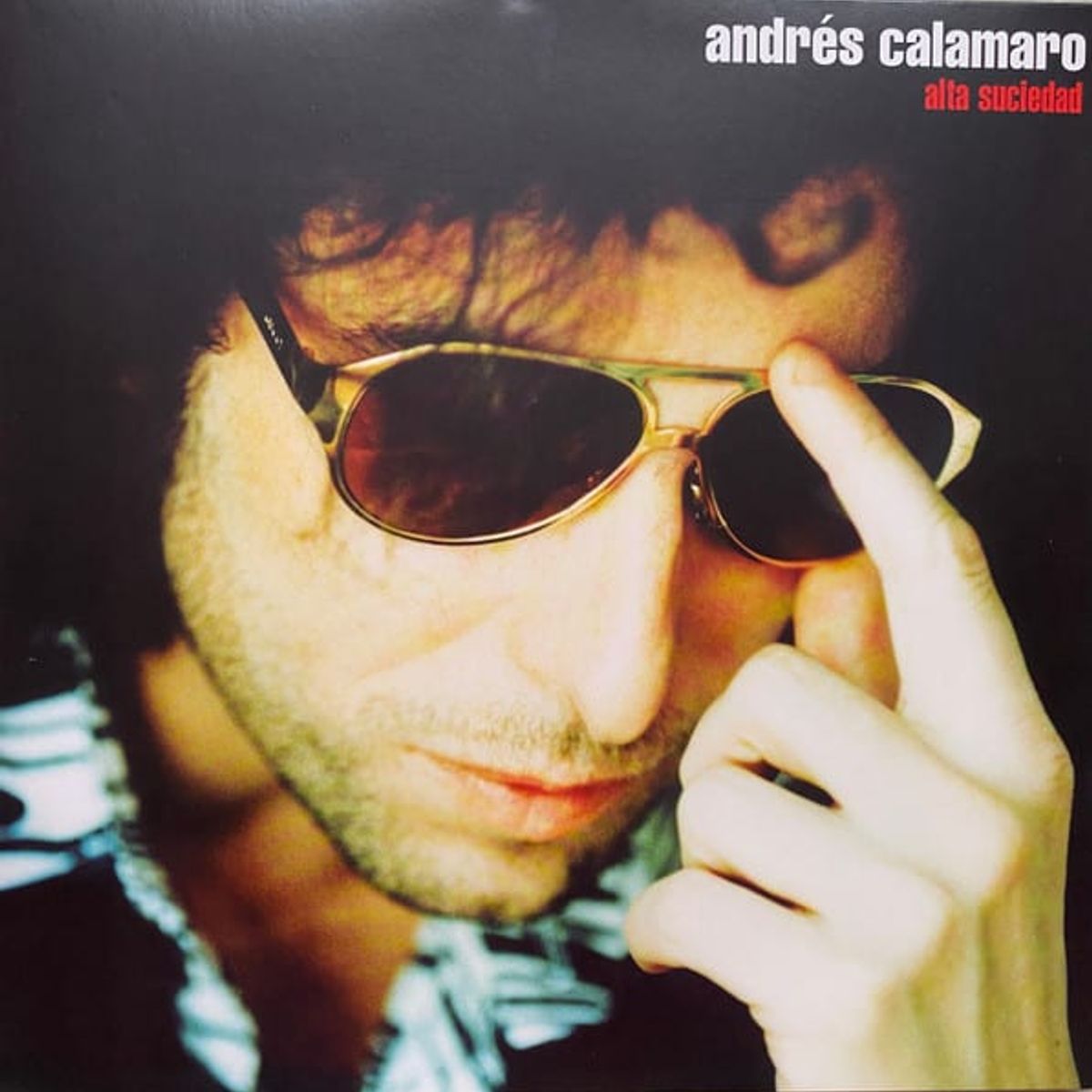 GRUPO LASER DISC - VINILO ANDRES CALAMARO ALTA SUCIEDAD REEDICION 1LP