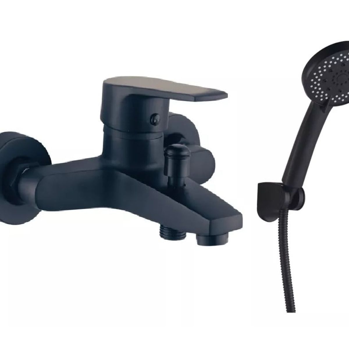 TAUMM - Llave Monomando Tina Ducha Notte Acabado Mate Negro Taumm