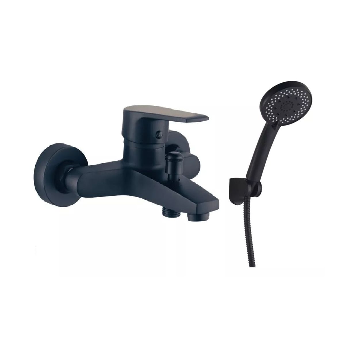 TAUMM - Llave Monomando Tina Ducha Notte Acabado Mate Negro Taumm