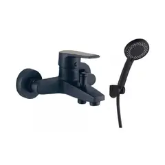 TAUMM - Llave Monomando Tina Ducha Notte Acabado Mate Negro