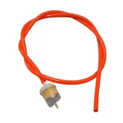 GENERICO - Filtro De Bencina Universal Moto + Manguera De Bencina 1m