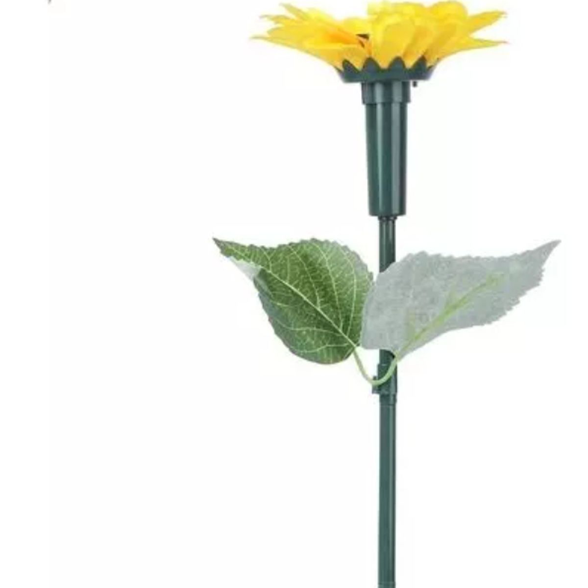 GENERICO - Picaflor En Girasol Estaca Solar Giratoria Colibrí Jardin