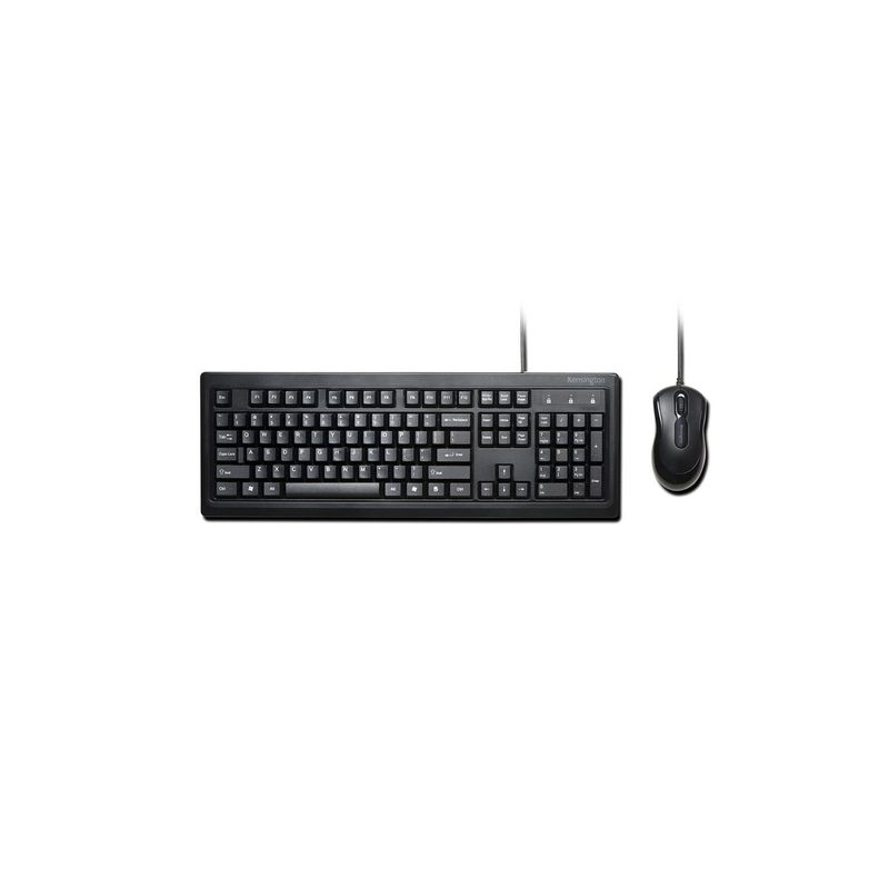 KENSINGTON - Combo Teclado + Mouse Kensington For Life K72436ES - Negro