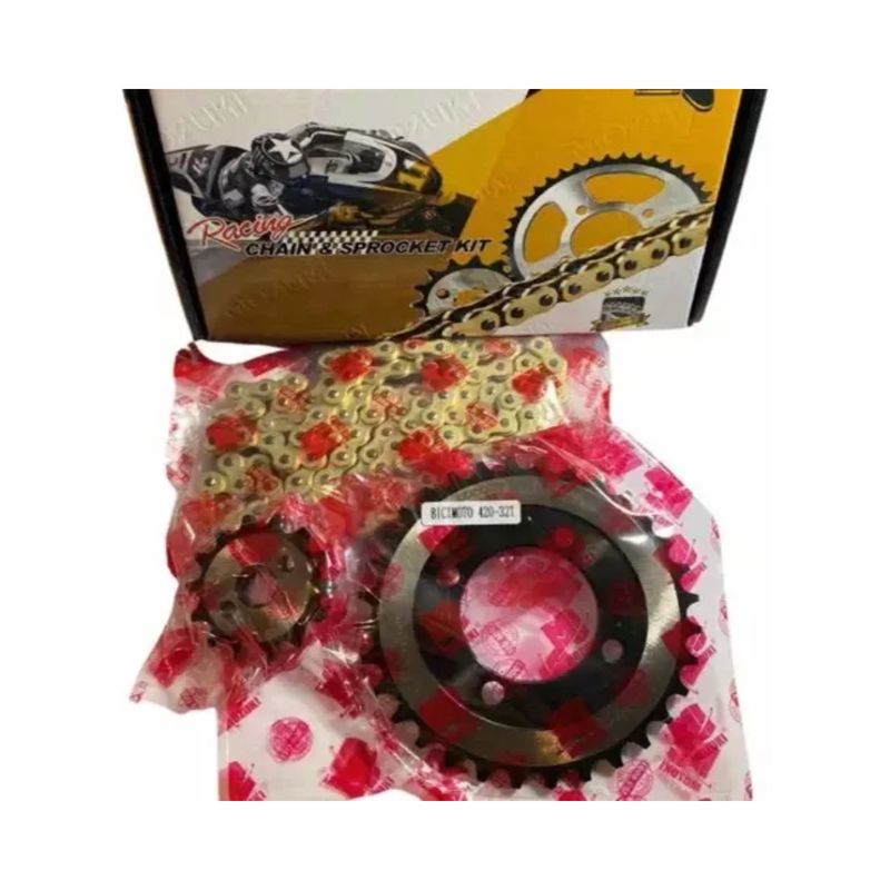 GENERICO - Kit De Transmisión De Bicimoto 49cc Cadenapiñoncatalina