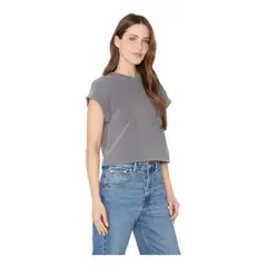 JACINTA TIENDA - Polera Lara Rib gris