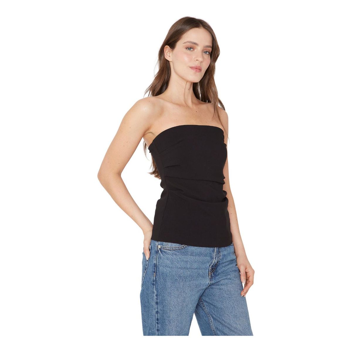 JACINTA TIENDA - Polera Petra negra Jacinta Tienda