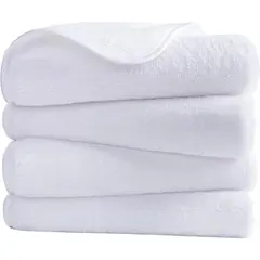 AZ AURAZEUS - Juego De 4 Toallas De Baño Gimnasio Microfibra Suave Mano 50 x 90 Az