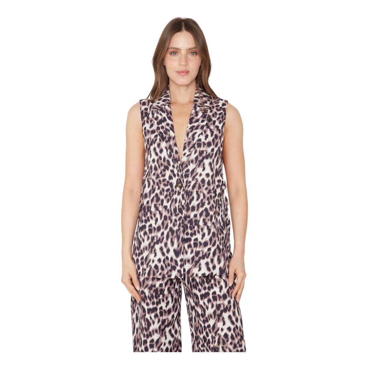 JACINTA TIENDA - Blazer Elsa animal print Jacinta Tienda