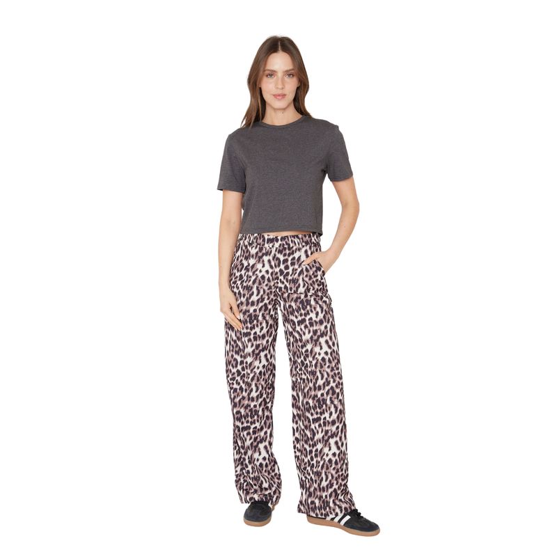 JACINTA TIENDA - Pantalón Lupe animal print Jacinta Tienda