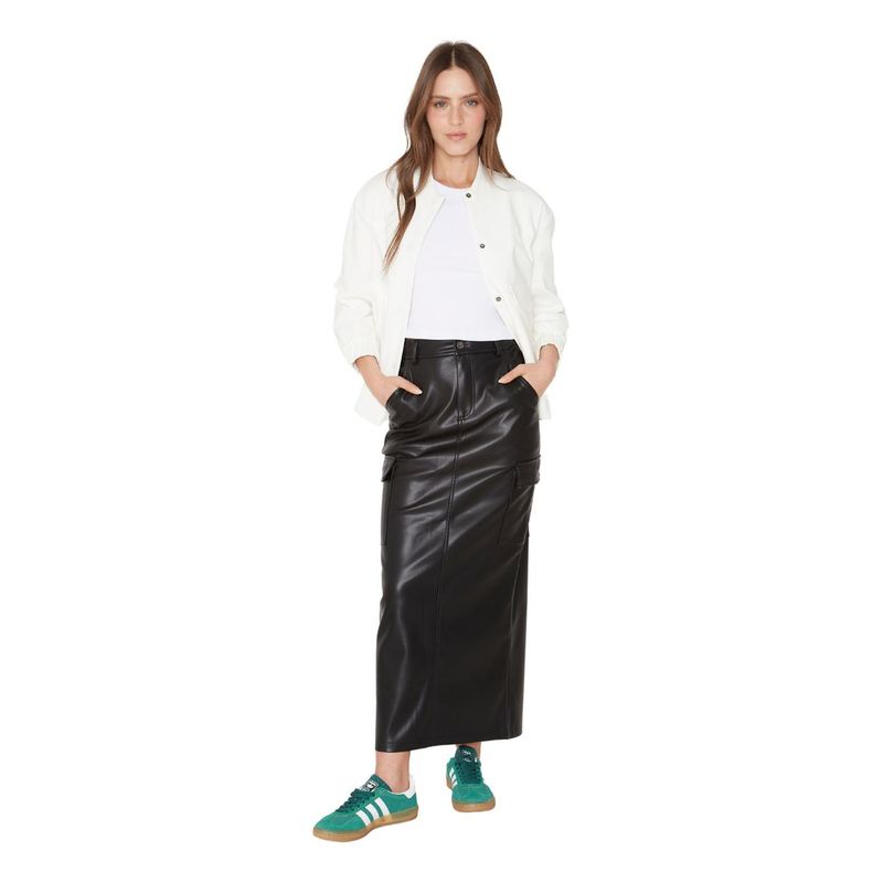 JACINTA TIENDA - Falda Cargo larga negra Jacinta Tienda