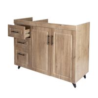 Mueble base para lavaplato PVC120WI 120x90x47cm