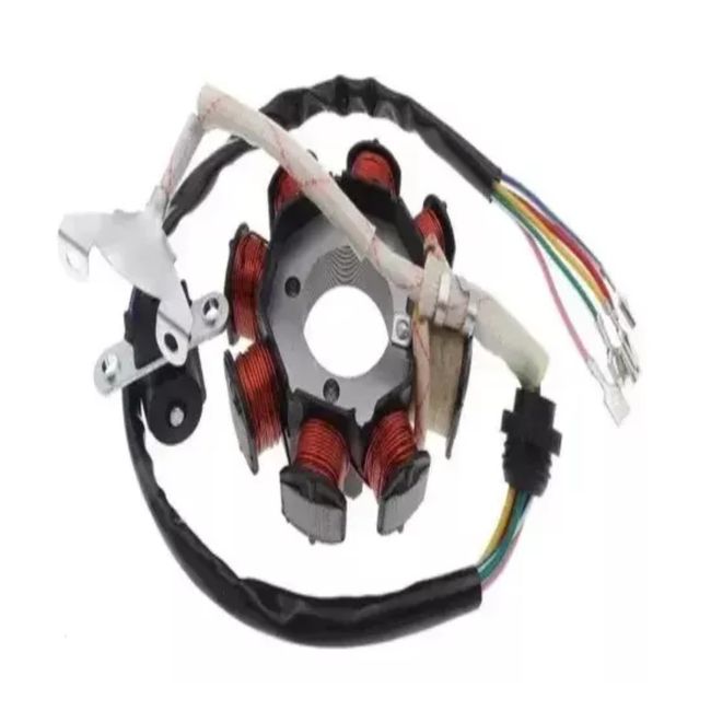 GENERICO - Startor Estartor De Moto Modelo Cg125 8 Núcleos
