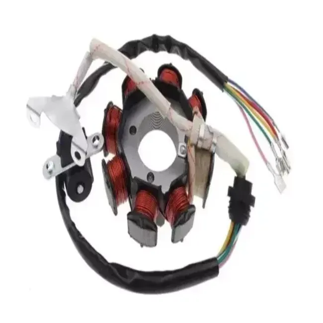 GENERICO - Startor Estartor De Moto Modelo Cg125 8 Núcleos