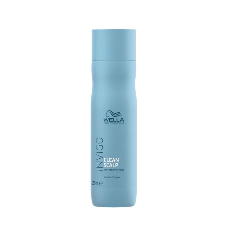 WELLA - Shampoo Wella Invigo Clean Scalp 250ml Anticaspa Calmante Anti escamas