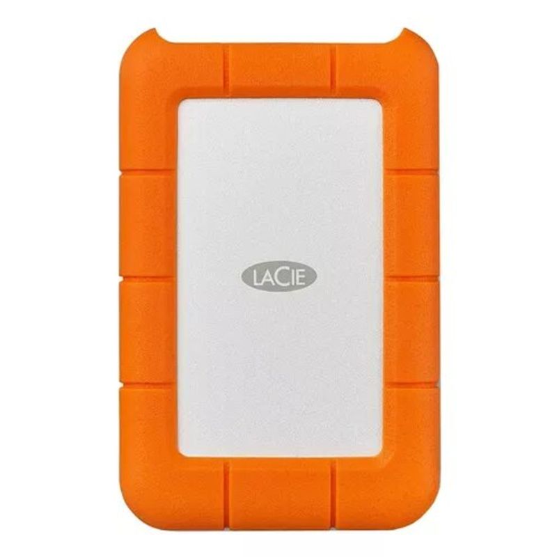 LACIE - Disco Portátil LaCie Rugged de 4TB USB-C Naranja - Naranjo