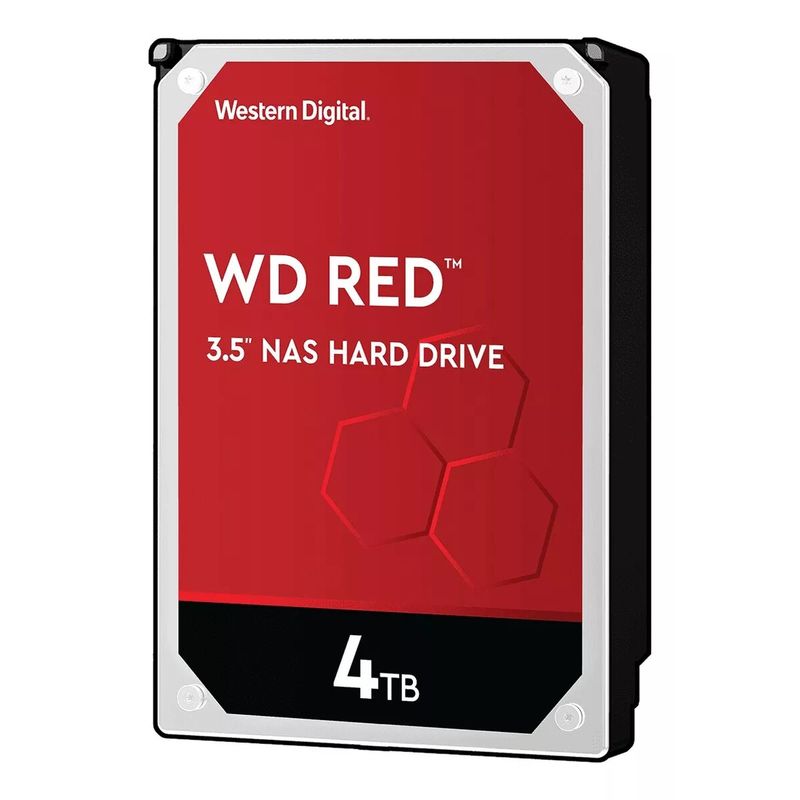 WESTERN DIGITAL - Disco Duro Western Digital Red Plus 4TB NAS SATA 5400rpm