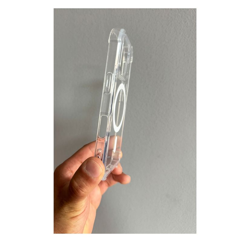 JOIGO - Carcasa Transparente Con Bordes Magsafe Para iPhone 16