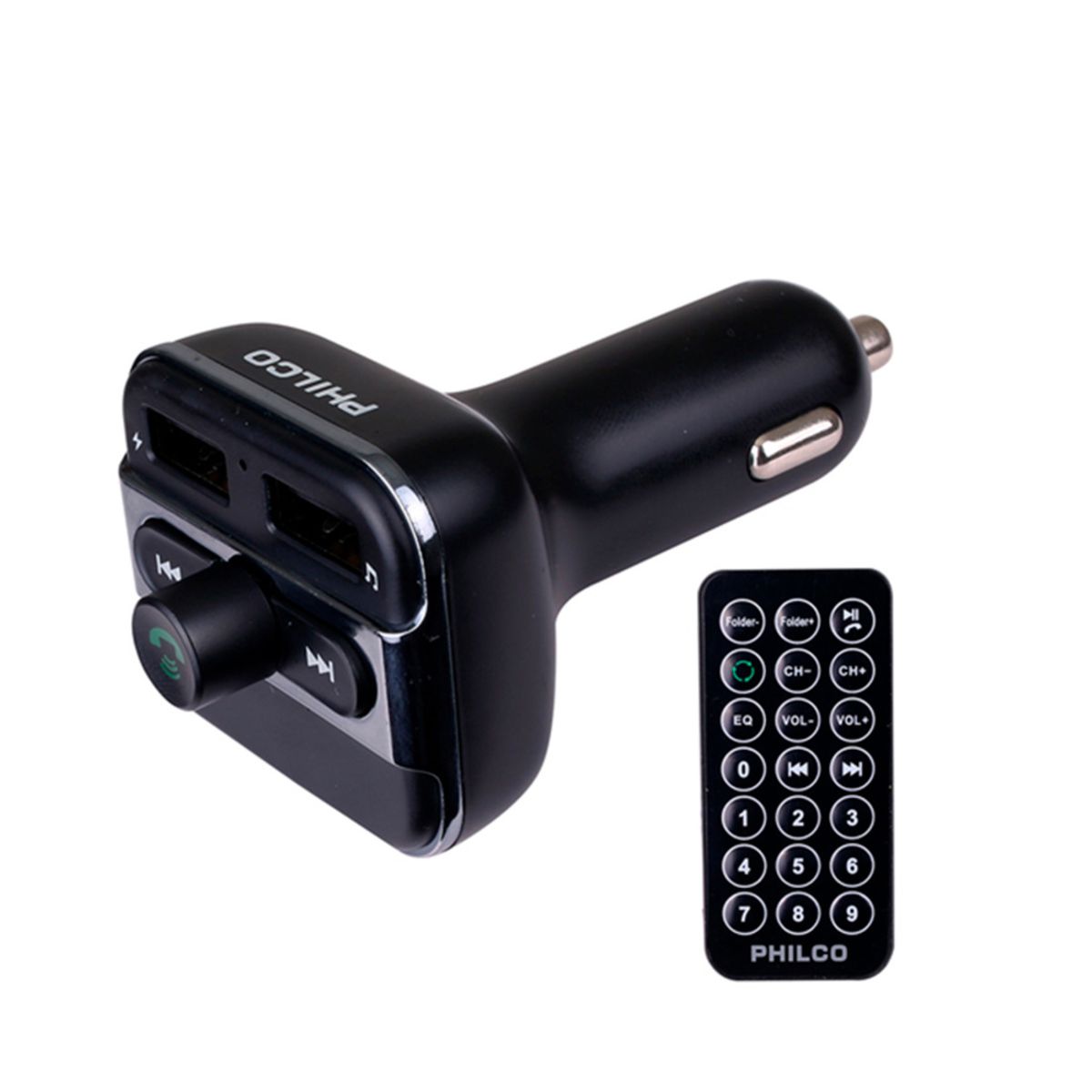 PHILCO - Transmisor Bluetooth Puerto Philco USB FM SD  PHILCO