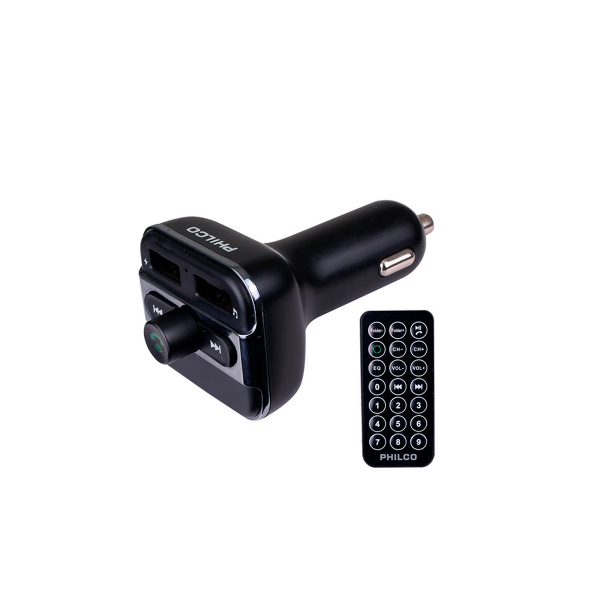 PHILCO - Transmisor Bluetooth Puerto Philco USB FM SD  PHILCO