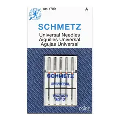 GENERICO - Aguja máquina de coser Schmetz Punta normal Nr 80
