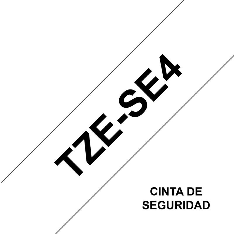 BROTHER - Cinta Brother Tze-se4 Seguridad (18mmx8m)