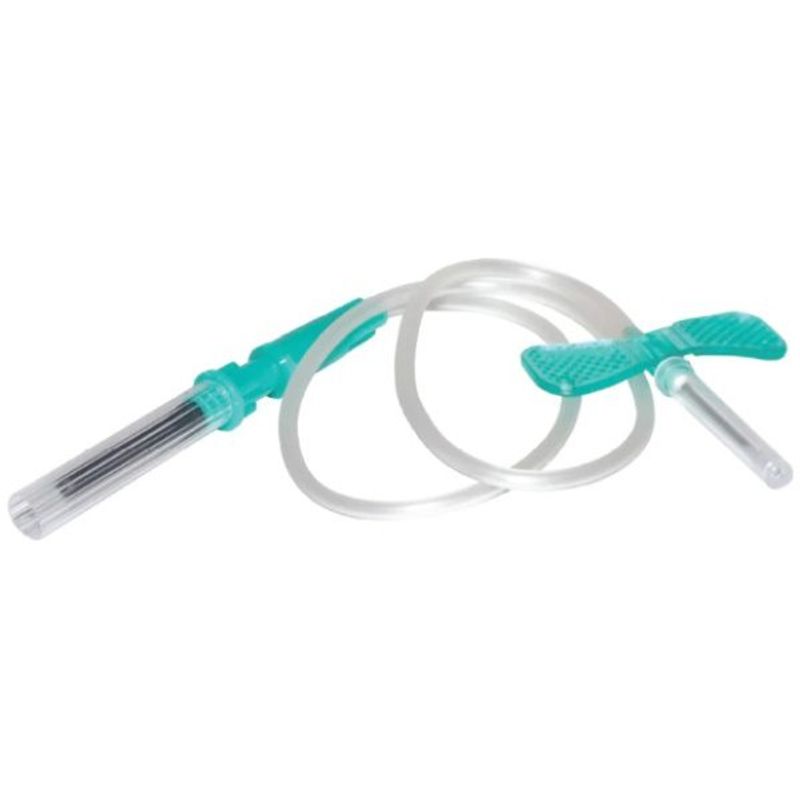 GENERICO - Scalp Vein mariposas 21G con extractor vacutainer 100und