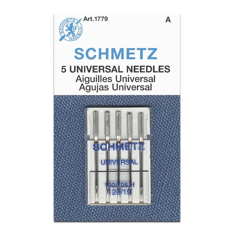 GENERICO - Aguja máquina de coser Schmetz Punta normal Nr 120