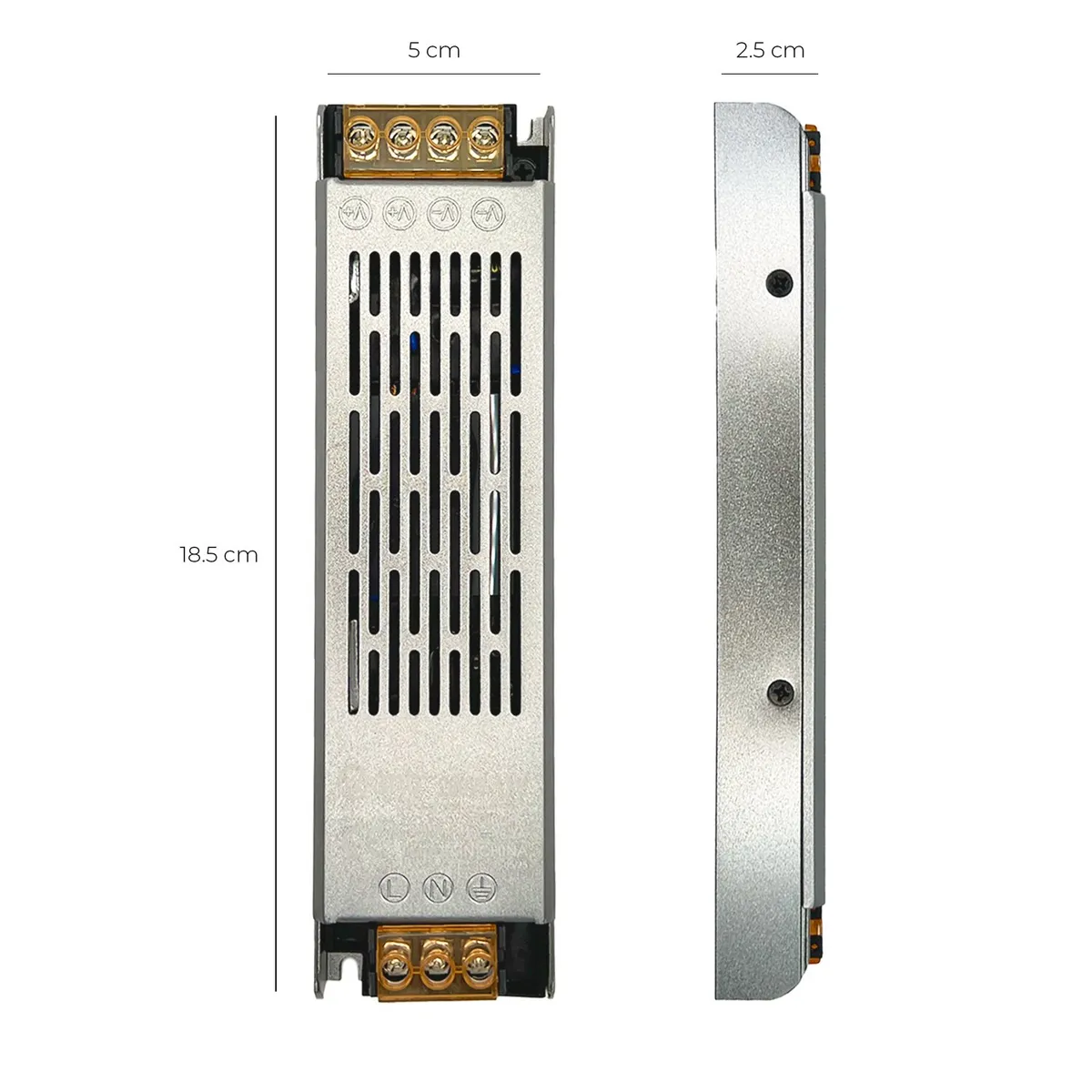 HB LEDS - Fuente de Poder PRO 12V 200W 16.7 Amp
