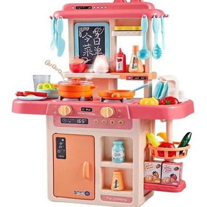 GENERICO - Set Cocinas De Juguete Grande Niña Estilo Moderno Rosada