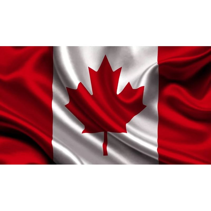 GENERICO - Bandera Estampada Canada - S0001CN