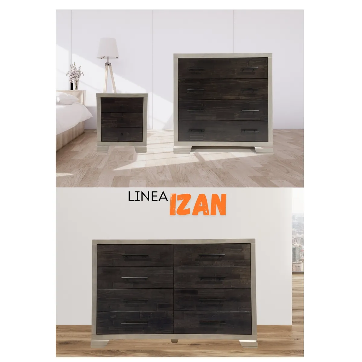 MUEBLES DURAN - Velador IZAN